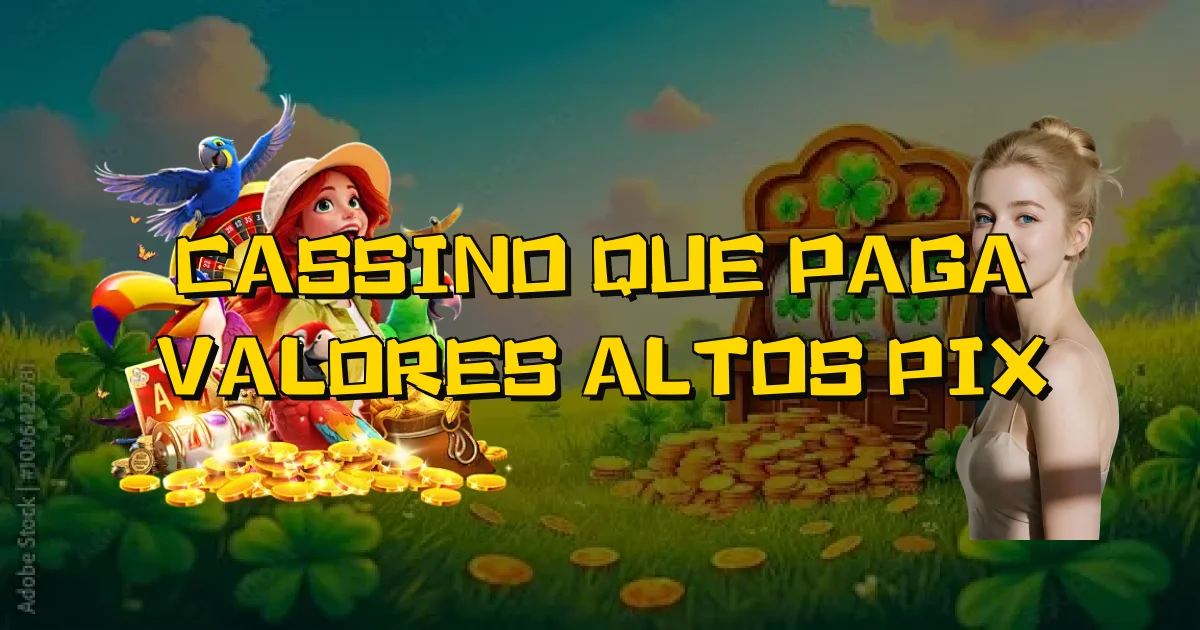 Cassino Que Paga Valores Altos Pix Oficial