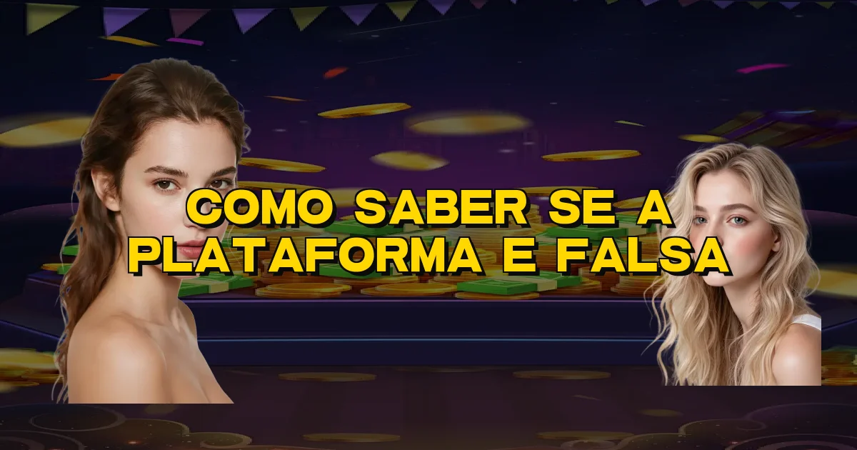 Como Saber Se A Plataforma E Falsa Oficial
