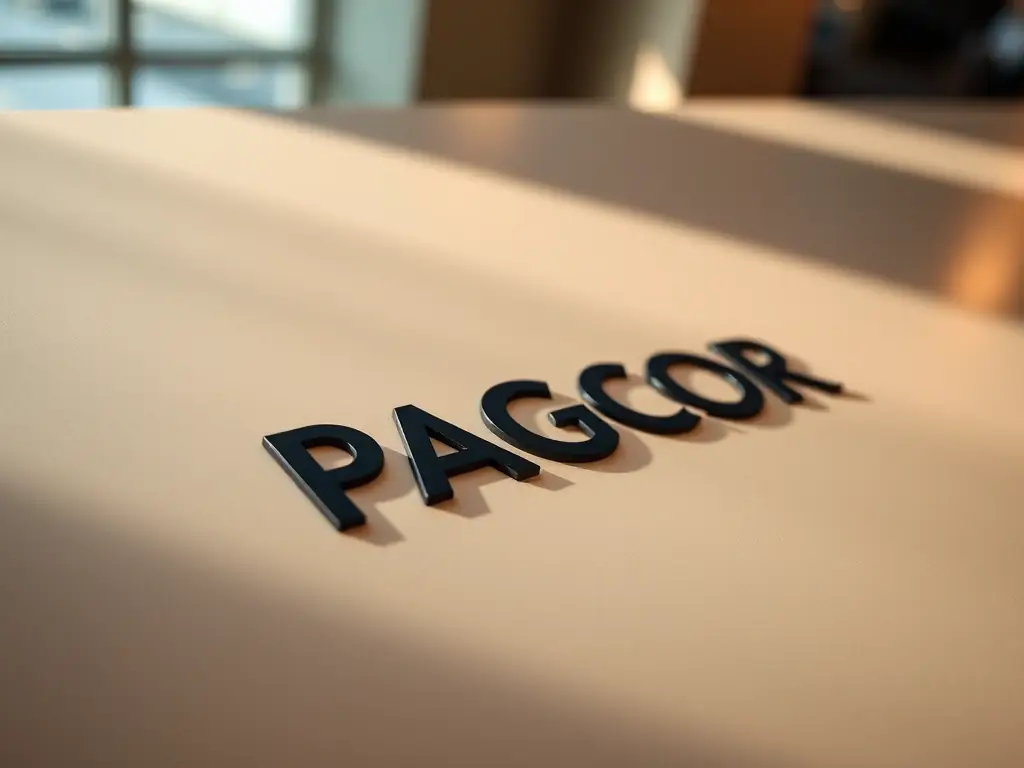 A close-up shot of the Philippine Amusement and Gaming Corporation (PAGCOR) logo, symbolizing FOX Game's licensed and regulated operation, ensuring a safe and fair gaming environment for all players.